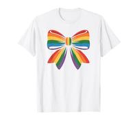 Divertente Fiocco Arcobaleno colorato, LGBTQ Pride Maglietta