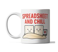 Divertente foglio di calcolo e tazza fredda - Regalo per gli amanti di Excel per contabili, nerd dati e colleghi d'ufficio - Tazza da caffè carina e geek per lavoro o casa