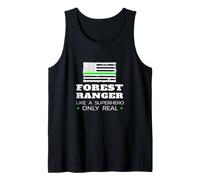 Divertente Foresta Ranger Come Un Supereroe Solo Vero Parco Guardiano Canotta