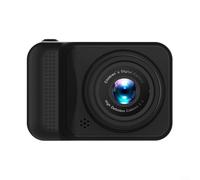 Divertente fotocamera digitale per bambini progettata per mani piccole con comandi intuitivi (nero)