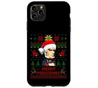 Divertente Franklin Presidente Pierce Natale Parodia Vacanze Custodia per iPhone 11 Pro Max