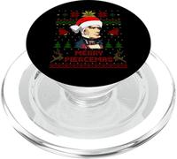 Divertente Franklin Presidente Pierce Natale Parodia Vacanze PopSockets PopGrip per MagSafe