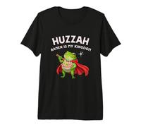 Divertente Frog Knight Huzzah Ramen è Il Mio Regno Anime Giapponese Maglietta Premium