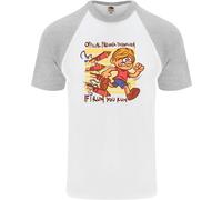 Divertente Fuoco D'Artificio Bonfire Notte Guy Fawkes DA UOMO S/S T-Shirt