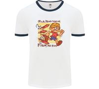 Divertente Fuoco D'Artificio Bonfire Notte Guy Fawkes Uomo Ringer