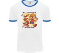 Divertente Fuoco D'Artificio Bonfire Notte Guy Fawkes Uomo Ringer