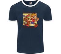 Divertente Fuoco D'Artificio Bonfire Notte Guy Fawkes Uomo Ringer Fotl