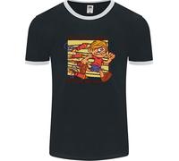 Divertente Fuoco D'Artificio Bonfire Notte Guy Fawkes Uomo Ringer Fotl