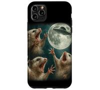 Divertente Furetti UFO Incontro Invasione Aliena Meme Esilarante Custodia per iPhone 11 Pro Max