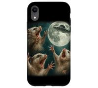 Divertente Furetti UFO Incontro Invasione Aliena Meme Esilarante Custodia per iPhone XR
