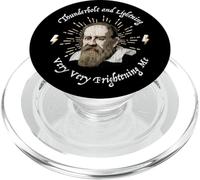Divertente Galileo Thunderbolt Lightning Meme molto spaventoso PopSockets PopGrip per MagSafe