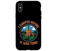 Divertente Gamer Nonno I Camped Prima Che Era Tossico Custodia per iPhone X/XS