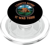 Divertente Gamer Nonno I Camped Prima Che Era Tossico PopSockets PopGrip per MagSafe