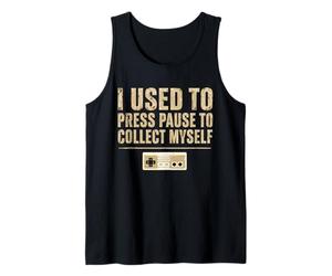 Divertente Gamer Salute Mentale Retro Gaming Therapy Canotta