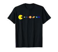 Divertente Gamer Spazio Vintage Retro Arcade Video Gaming Grafica Maglietta