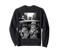 Divertente Gangster Gatto Detto Mafia Mobster Noir Umorismo Donne Uomini Felpa
