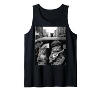 Divertente Gangster Gatto Dire Mafia Mobster Noir Umorismo Donne Me Canotta