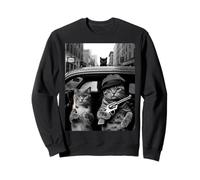 Divertente Gangster Gatto Dire Mafia Mobster Noir Umorismo Donne Me Felpa