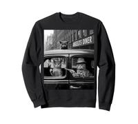 Divertente Gangster Gatto Dire Mafia Mobster Noir Umorismo Donne Me Felpa