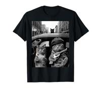 Divertente Gangster Gatto Dire Mafia Mobster Noir Umorismo Donne Me Maglietta