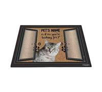 Divertente Gatto American Shorthair, Sono Io Quello Che Stai Cercando Tappeto Ingresso Casa Antisporco Tappetini Porta Dingresso Resistente Tappetino Da Bagno Per Soggiorno Terrazzo 40X60Cm