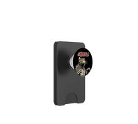 Divertente gatto Catzilla Arte Giapponese Divertente PopSockets PopWallet per MagSafe