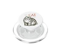 Divertente gatto gioco di parole bugiardo grande gatto PopSockets PopGrip per MagSafe