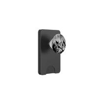 Divertente gatto Halloween Spooky Cat Selfie e streghe PopSockets PopWallet per MagSafe