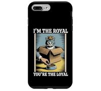 Divertente gatto in scatola I'm The Royal Tu sei il gatto leale Custodia per iPhone 7 Plus/8 Plus