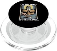 Divertente gatto in scatola I'm The Royal Tu sei il gatto leale PopSockets PopGrip per MagSafe