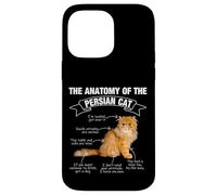Divertente gatto persiano mamma papà miao Custodia per iPhone 14 Pro Max