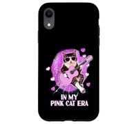 Divertente Gatto Rosa Era Cantante Amanti Giovani Ragazze Adolescenti Donne Custodia per iPhone XR