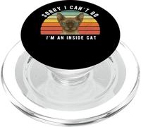 Divertente gatto Sphynx Umorismo sarcastico dentro il gatto PopSockets PopGrip per MagSafe