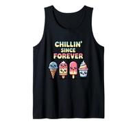 Divertente gelato Kawaii Best Friends Chillin Since Forever Canotta
