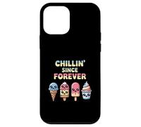 Divertente gelato Kawaii Best Friends Chillin Since Forever Custodia per iPhone 12 mini