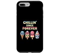 Divertente gelato Kawaii Best Friends Chillin Since Forever Custodia per iPhone 7 Plus/8 Plus