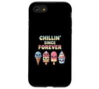 Divertente gelato Kawaii Best Friends Chillin Since Forever Custodia per iPhone SE (2020) / 7 / 8