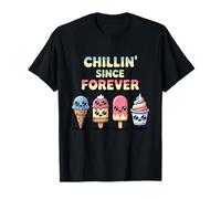 Divertente gelato Kawaii Best Friends Chillin Since Forever Maglietta