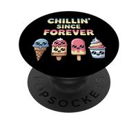Divertente gelato Kawaii Best Friends Chillin Since Forever PopSockets PopGrip Adesivo