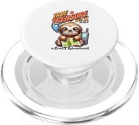 Divertente geocaching Sloth Localizzatore GPS Cacciatore di PopSockets PopGrip per MagSafe