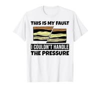 Divertente Geologo Scienze della Terra Insegnante Geologia Gioco di Parole Colpa mia Maglietta