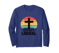 Divertente Gesù Era Un Meme liberale Cristiano Gay Pride Parade Maglia a Manica