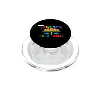 Divertente Gesù Matematica Dicendo 5 Più 2 Uguale 5000 PopSockets PopGrip per MagSafe