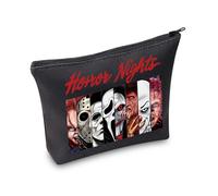 Divertente Ghostface Regali Horror Movie Personaggi Halloween Ispirato Cerniera Pouch Halloween Horror Nights Decor, Ghostface Bag-py1, MB