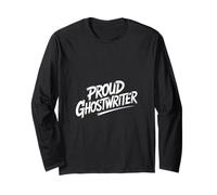 Divertente Ghostwriter Orgoglioso Che Dice Sarcasmo Donne Men Maglia a Manica