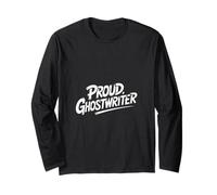 Divertente Ghostwriter Orgoglioso Che Dice Sarcasmo Donne Men Maglia a Manica