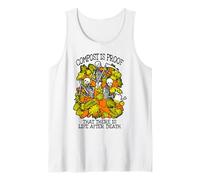 Divertente Giardinaggio Compost Life After Death Skeleton Gardener Canotta