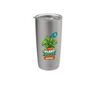 Divertente giardinaggio cura delle piante Grow Repeat Bicchiere termico in acciaio inox doppia parete