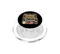 Divertente Giardinaggio Previsioni del fine settimana Giardino floreale Bere PopSockets PopGrip per MagSafe