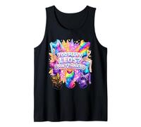 Divertente Ginnastica Ragazza Troppi Leo? Non Penso così Canotta